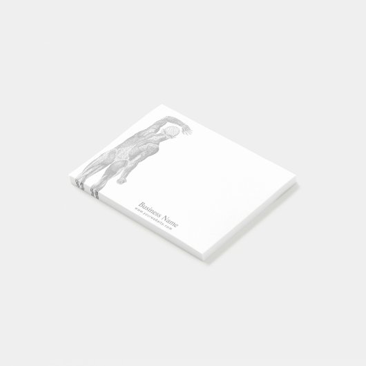 Chiropractor Chiropractic Spine Spa Therapist Post-it® Notes (Schuin)