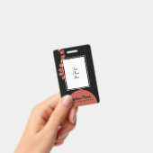 Chiropractor Chiropracticus Watercolor Wervelkolom Badge (Handheld)