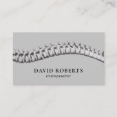 Chiropractor Chiropractie Spine Therapist Plain Visitekaartje (Voorkant)