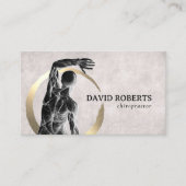 Chiropractor-chiropractor Visitekaartje (Voorkant)