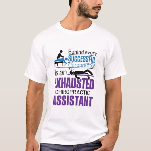 Chiropractor Funny Gezegde T-shirt (Voorkant)