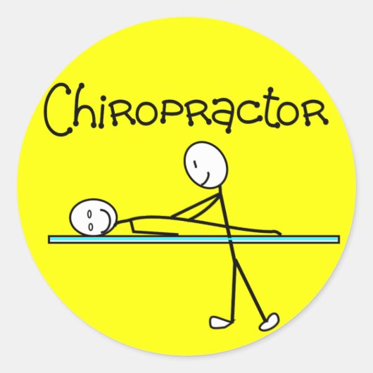 Chiropractor Gifts Ronde Sticker (Voorkant)