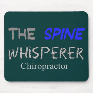 Chiropractor Gifts "The Spine Whisperer" Muismat
