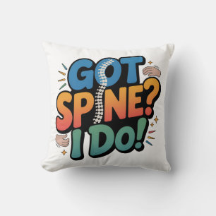 Chiropractor Humor Wervelkolom Gezondheid Quote Kussen