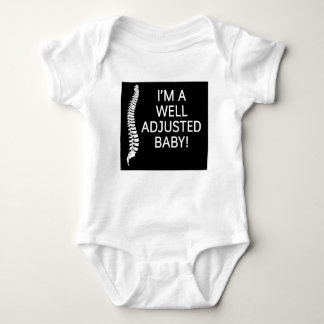 chiropractor Ik ben een goed aangepaste baby Romper