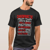 Chiropractor Joints Back Complementary Medicine Ch T-shirt (Voorkant)