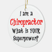 chiropractor keramisch ornament (Links)