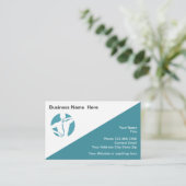 Chiropractor Logo moderne Cartes de visite (Debout devant)