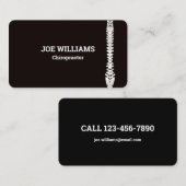 Chiropractor Massage Manual Therapist Visitekaartje (Voorkant / Achterkant)