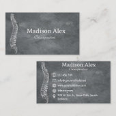 Chiropractor Massage Spa Therapist Visitekaartje (Voorkant / Achterkant)