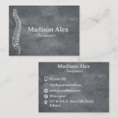 Chiropractor Massage Spa Therapist Visitekaartje (Voorkant / Achterkant)