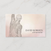 Chiropractor Massage Therapy Spa Visitekaartje (Voorkant)