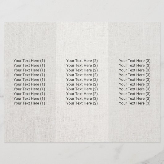 Chiropractor Massage Therapy Trifold (Achterkant)