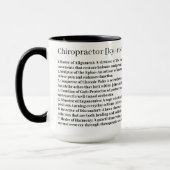 Chiropractor Mug personnalisée (Gauche)