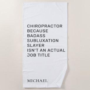 Chiropractor Omdat Subluxe Slayer Chiro Strandlaken