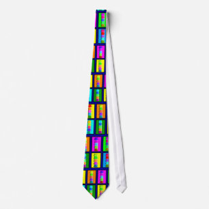 Chiropractor Popart Gifts Stropdas