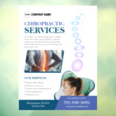 Chiropractor Services Aangepaste vensterklemming Raamsticker (Vel 3)