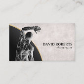 Chiropractor  Therapist Visitekaartje (Voorkant)