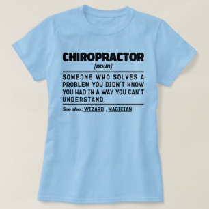 Chiropractor zelfstandig naamwoord fysiotherapie w t-shirt