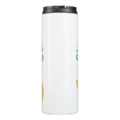 Chiropractors Adjust the World Retro Design Thermosbeker (Achterkant)