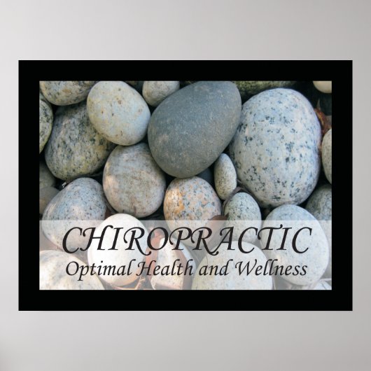 Chiropraktijk Optimale GezondheidsCitaten Gezegden Poster (Voorkant)