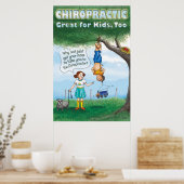Chiropraktijk voor kinderen poster (Keuken)