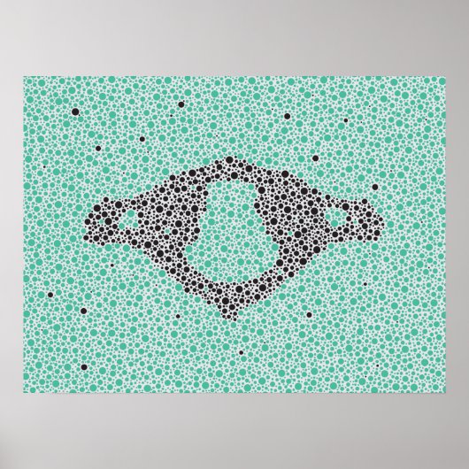 Chiropraktijkanatomie Kunstwerk Cererical Vertebra Poster (Voorkant)