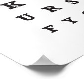 Chiropraktijkbericht 1 Poster van de ooggrafiek (Hoek)