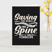 Chiropraktijkbeschermer van de wereld kaart (Gele Bloem)