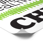 Chiropraktijkwoorden en elementen collage poster (Hoek)