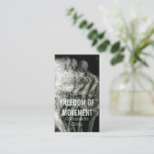 Chiropraktische Visitekaartjes (Staand voorkant)