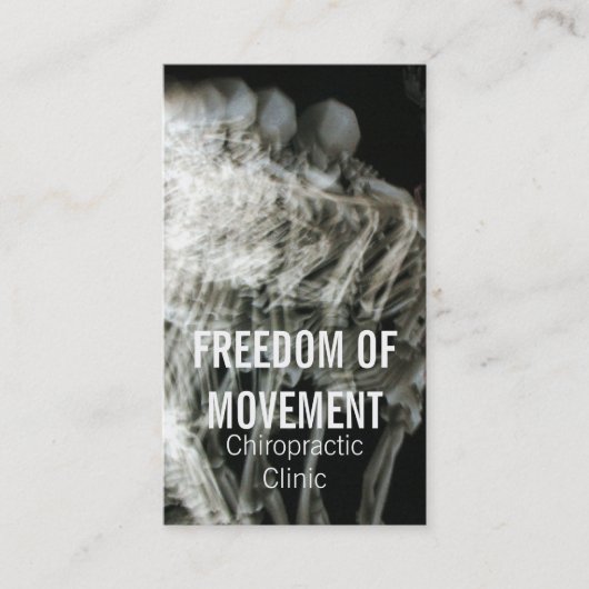 Chiropraktische Visitekaartjes (Voorkant)
