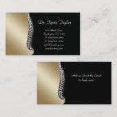 Chiropraticien Carte de visite Chiropratique Spine (Devant / Derrière)