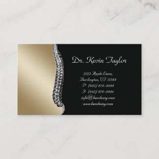 Chiropraticien Carte de visite Chiropratique Spine