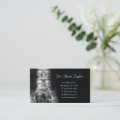 Chiropraticien Carte de visite Chiropratique Xray (Debout devant)