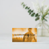 Chiropraticien, chiropraticien, Carte de visite de (Debout devant)