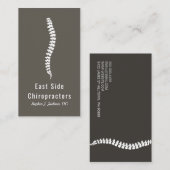 Chiropraticien Chiropratique Carte de visite de sa (Devant / Derrière)