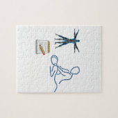 Chiropraticien de puzzle (Horizontal)