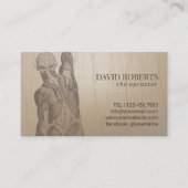 Chiropraticien Massage Thérapie Rendez-vous Vintag (Devant)