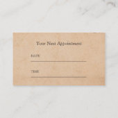 Chiropraticien Massage Thérapie Rendez-vous Vintag (Dos)