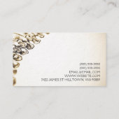 Chiropraticien professionnel, Carte de visite de l (Dos)