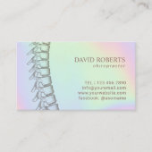 Chiropratique Chiropraticien Pastel Rendez-vous av (Devant)