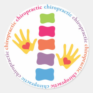 Chiropratique Mains et Stickers Spine