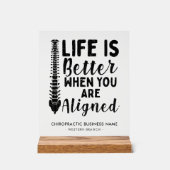 Chiropratique Nom commercial Chiropraticien Bureau (Recto)