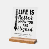 Chiropratique Nom commercial Chiropraticien Bureau (Angle)