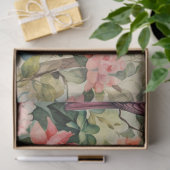 Chirping Melodieën: Vogelkooi Decoupage Tissuepapier (Geschenk)