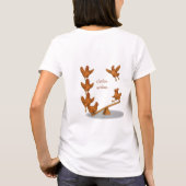 Chirpy Chickens acrobat squad T-shirt (Achterkant)