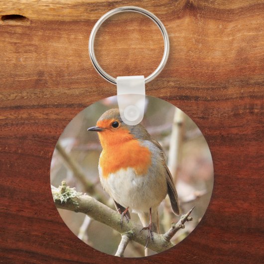 Chirpy Robin Sleutelhanger (Voorkant)