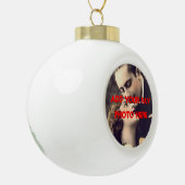Chirstmas Ball Ornament - Uw foto (Links)