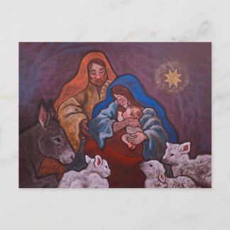 Chirstmas Nativity postcard Feestdagenkaart